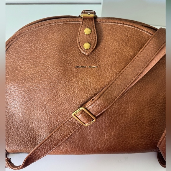 NWT David Jones large crossbody bag brown - Picture 7 of 12